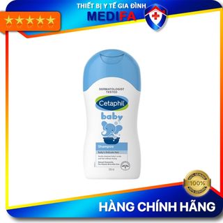 Dầu gội cho bé Cetaphil Baby Shampoo 200ml lành tính, mềm mượt, giữ ẩm, không kích ứng