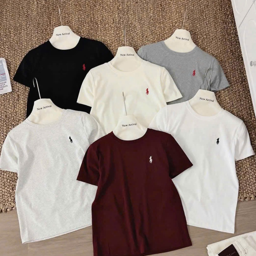 Áo thun nữ dáng babytee NGỰA 6 ĐỎ phong cách Hàn Quốc SANI M524