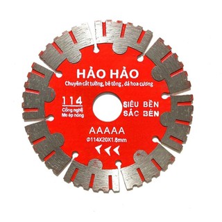 (Bộ 5 CHIẾC) Lưỡi 5A cắt rãnh tường, đường điện nước, bê tông, đá granite cắt ngọt, bền lưỡi 114,125,133,156,190,195,230