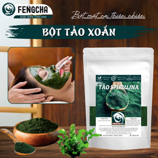 Bột tảo xoắn Spirulina giúp giảm mụn, kháng viem, ngăn ngừa hình thành mụn sử dụng trong spa TMV bịch 100 gram