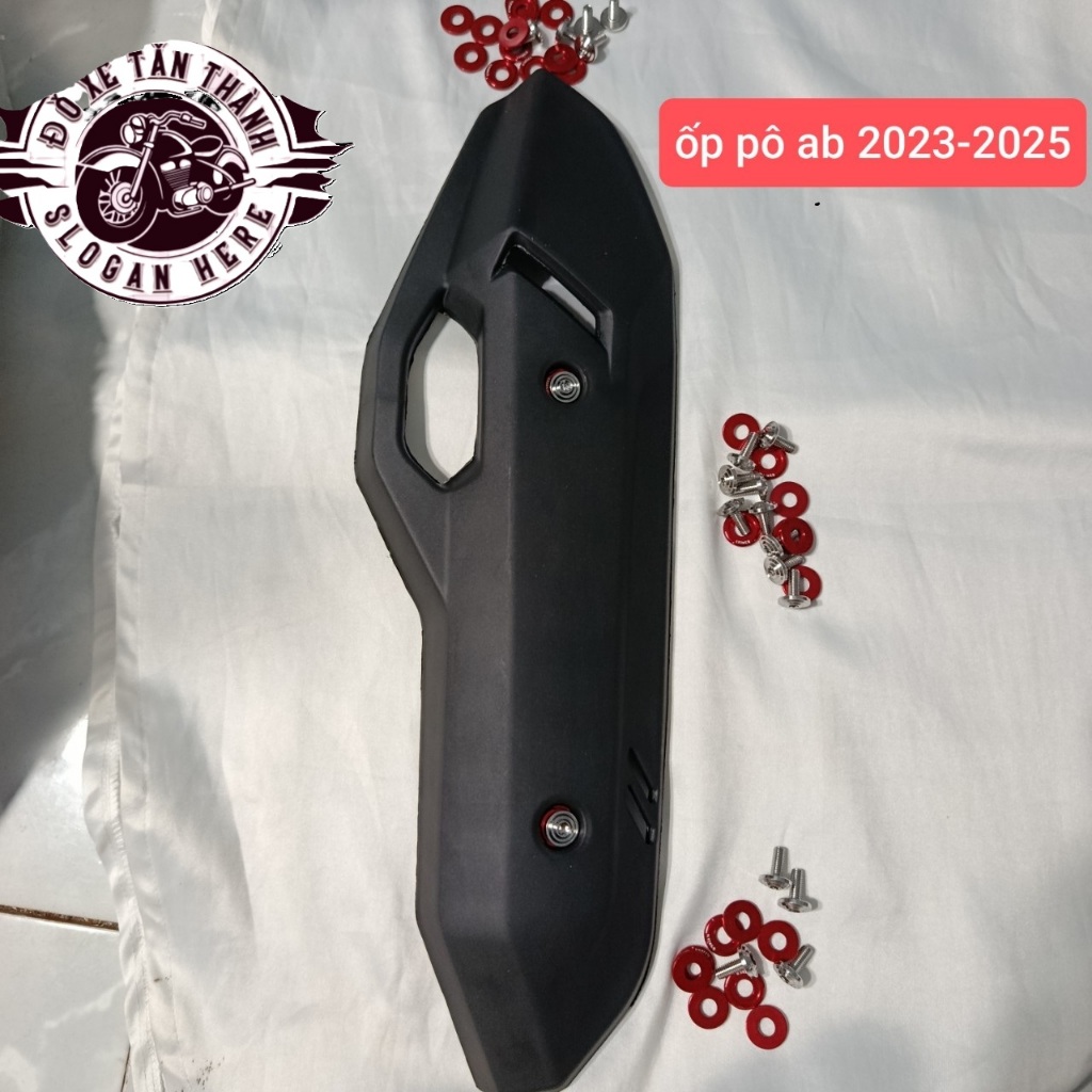 Ốp pô Air Blade AB 160 125 2023 2024 2025   Ốp bô xe Air Blade 2022-2023-2024 kiểu gắn như Zin