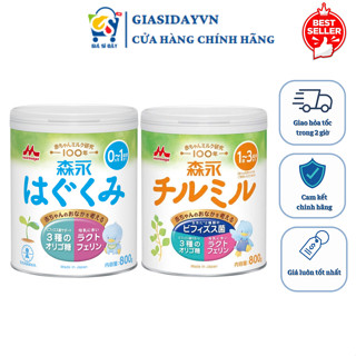 [Date 2026] Sữa Morinaga NỘI ĐỊA Nhật Số 0 & Số 9 Thực Phẩm Cho Bé - Sữa Bột Công Thức 800g