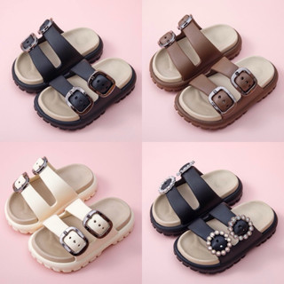 Dép lê 2 quai móc khoá cho bé trai bé gái chất liệu eva siêu xịn đẹp