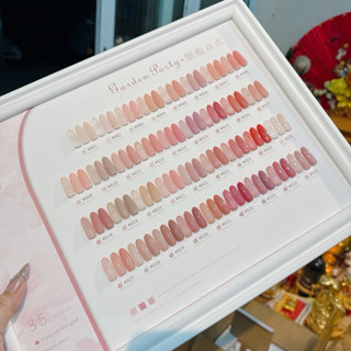 Set Sơn Gel Thạch Đục Rabia 35 Màu Cao Cấp ,Chất Sơn Đặc Mướt - Kèm Bảng Màu