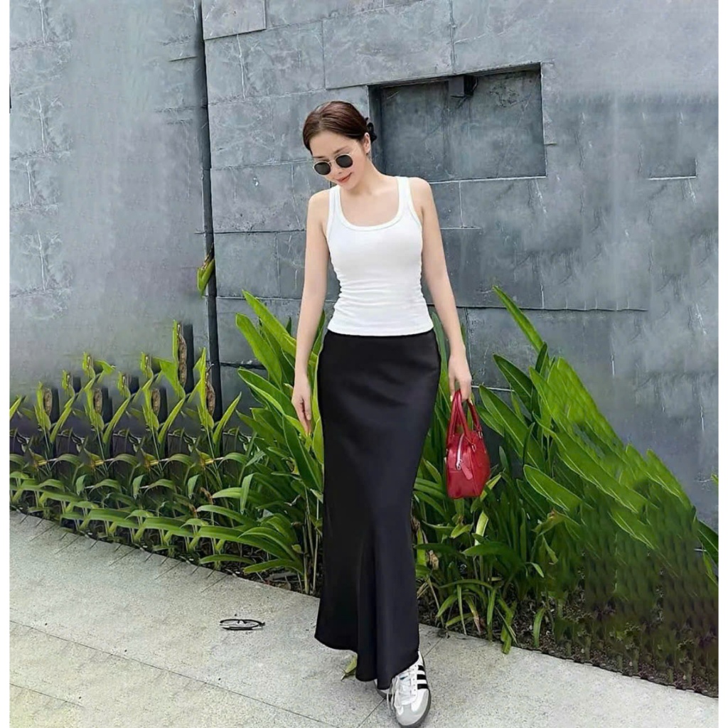 Áo ba lỗ nữ tanktop cổ vuông áo kiểu nữ thiết kế 2 dây bản to from ôm siêu tôn dáng chất cotton thoáng mát A312-PANOSI | BigBuy360 - bigbuy360.vn