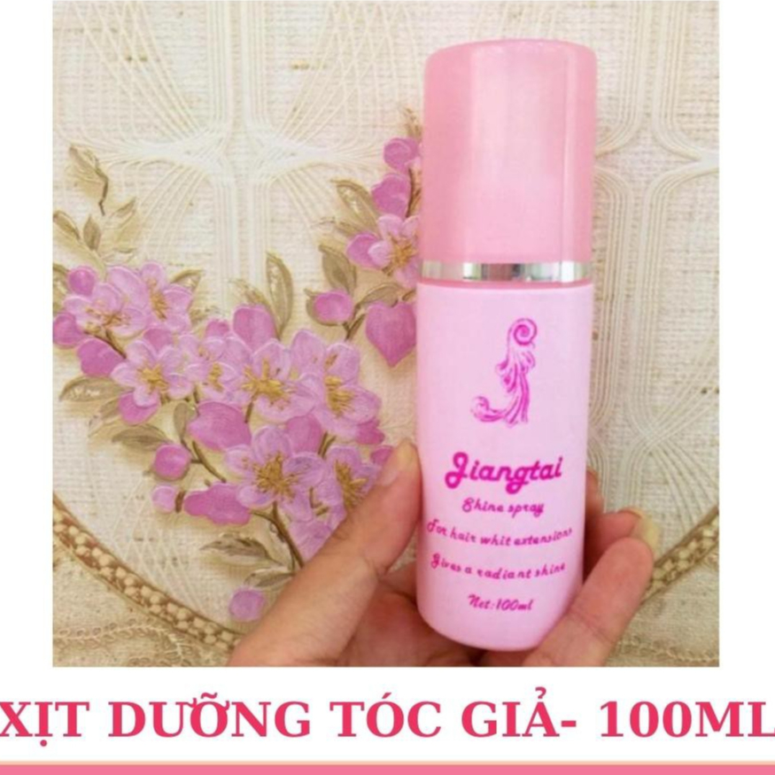 Xịt dưỡng tóc giả 100ml - màu hồng