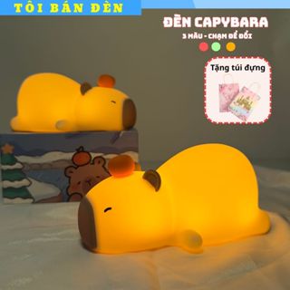 Đèn ngủ capybara TBD008, đèn ngủ mini để bàn, đèn trang trí, đèn cute