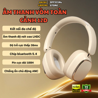 Tai nghe chụp tai - Headphone Bluetooth TD66 Pro – Pin 100H Siêu Trâu • Bass Mạnh • Chống Ồn ANC • Gấp  Gọn • BH 12T