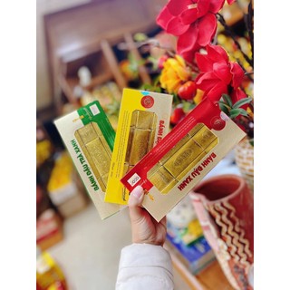   OCOP 5 SAO  Bánh Đậu Xanh Cao Cấp 3 Vị Rồng Vàng Hoàng Gia - Ít ngọt - Trà Xanh Sầu Riêng Thượng Hạng 