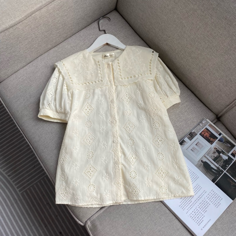 Áo thô đục lỗ