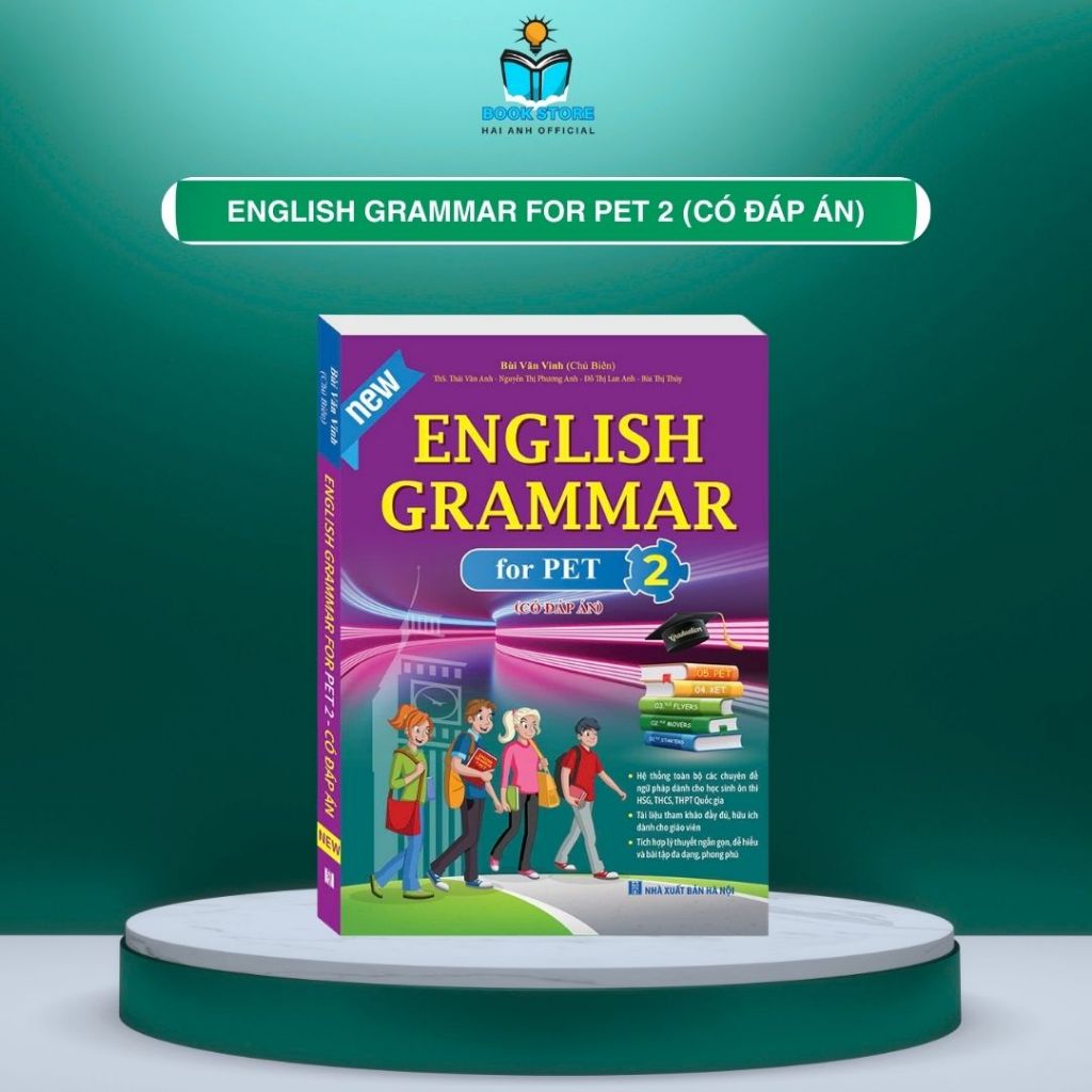Sách - English grammar for PET 2 (có đáp án)