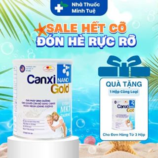 Sữa Bột Cho Người Già Hỗ Trợ Xương Khớp Bổ Sung Canxi Ngăn Ngừa Loãng Xương Canxi Nano Gold