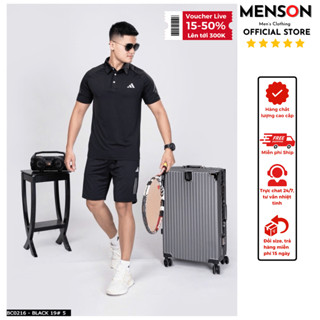  Đồ thể thao nam Adidas cao cấp thun lạnh chuẩn phom xịn đẹp Menson MH5-02212 Đồ bộ nam thể thao hàng hiệu mùa hè 2025 