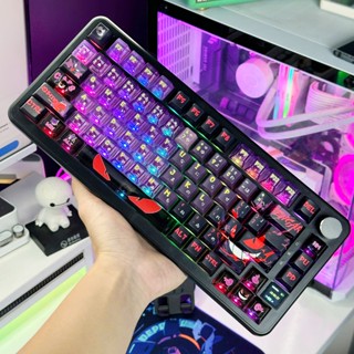 BỘ KEYCAP PC X PBT ENGRAVED BÁN TRONG SUỐT OEM PROFILE 126 PHÍM