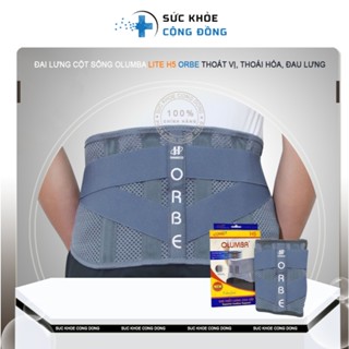 ĐAI LƯNG HỖ TRỢ CỘT SỐNG, THOÁT VỊ ĐĨA ĐỆM OLUMBA LITE H5 ORBE [MODEL MỚI]
