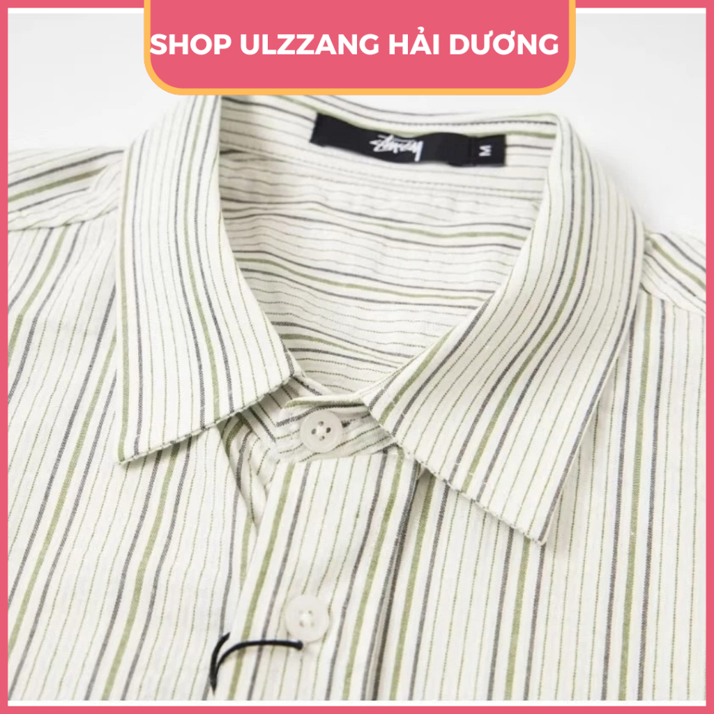Áo Sơ Mi Nam Nữ In Hình Ngôi Sao Stussy From Rộng  Thoáng Mát Dành Cho Các Cặp Đôi_Hàng Hottrend 2025 | BigBuy360 - bigbuy360.vn