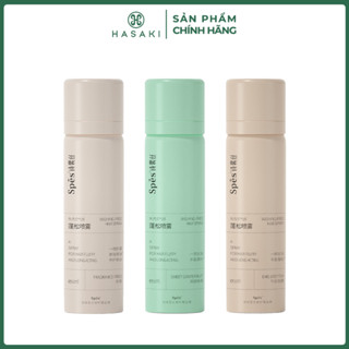  Dầu Gội Khô Spes Dạng Xịt Hút Dầu Hiệu Quả Tạo Phồng Tức Thì Không Bột Trắng 50ml Washing-Free Hair Spray Hasaki 