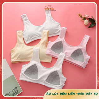  Áo lót học sinh cấp 2 cấp 3 size đại áo ngực trẻ em có đệm mỏng từ 40 đến 52kg 