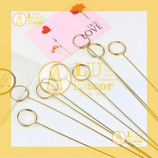 Cây cài thiệp cho bó hoa | LU