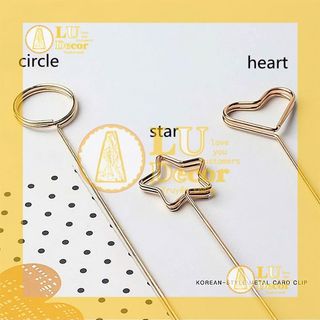 Cây cài thiệp cho bó hoa | LU