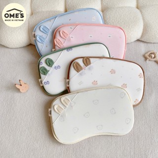 Gối Cao Su Thông Hơi Hãng OME'S Cho Bé Chất Liệu Mềm Mịn Thoáng Khí Giúp Bé Ngủ Ngon Cho Bé 1 Tháng- 2 Tuổi
