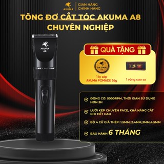 Tông Đơ Cắt Tóc AKUMA A8 - Tông Đơ Điện, Tông Đơ Cho Bé Và Người Lớn Pin Sạc Tiện Lợi, An Toàn