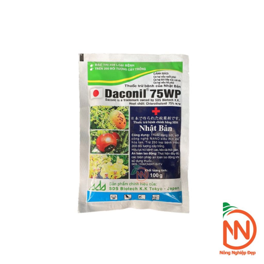 Daconil 75wp 100gr - Trừ Bệnh Nhật Bản