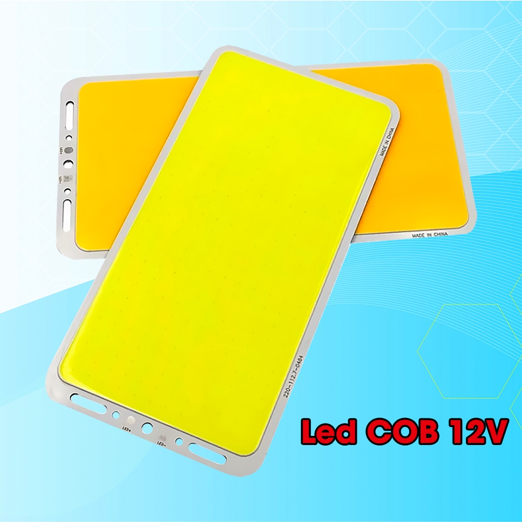 Đèn Led COB 12v 100w / 12v 70w / Linh kiện đèn trợ sáng / Đèn câu mực / Siêu sáng tiết kiệm điện năng / Độ bền cao