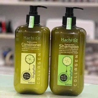 Dầu Gội / Dầu Xả Hương Bưởi Hachi Dành Cho Tóc Gãy Rụng 500ml