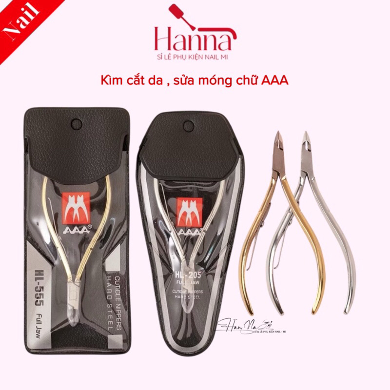 Kìm cắt da, sửa móng chữ AAA hiệu HL-205, HL401, HL555