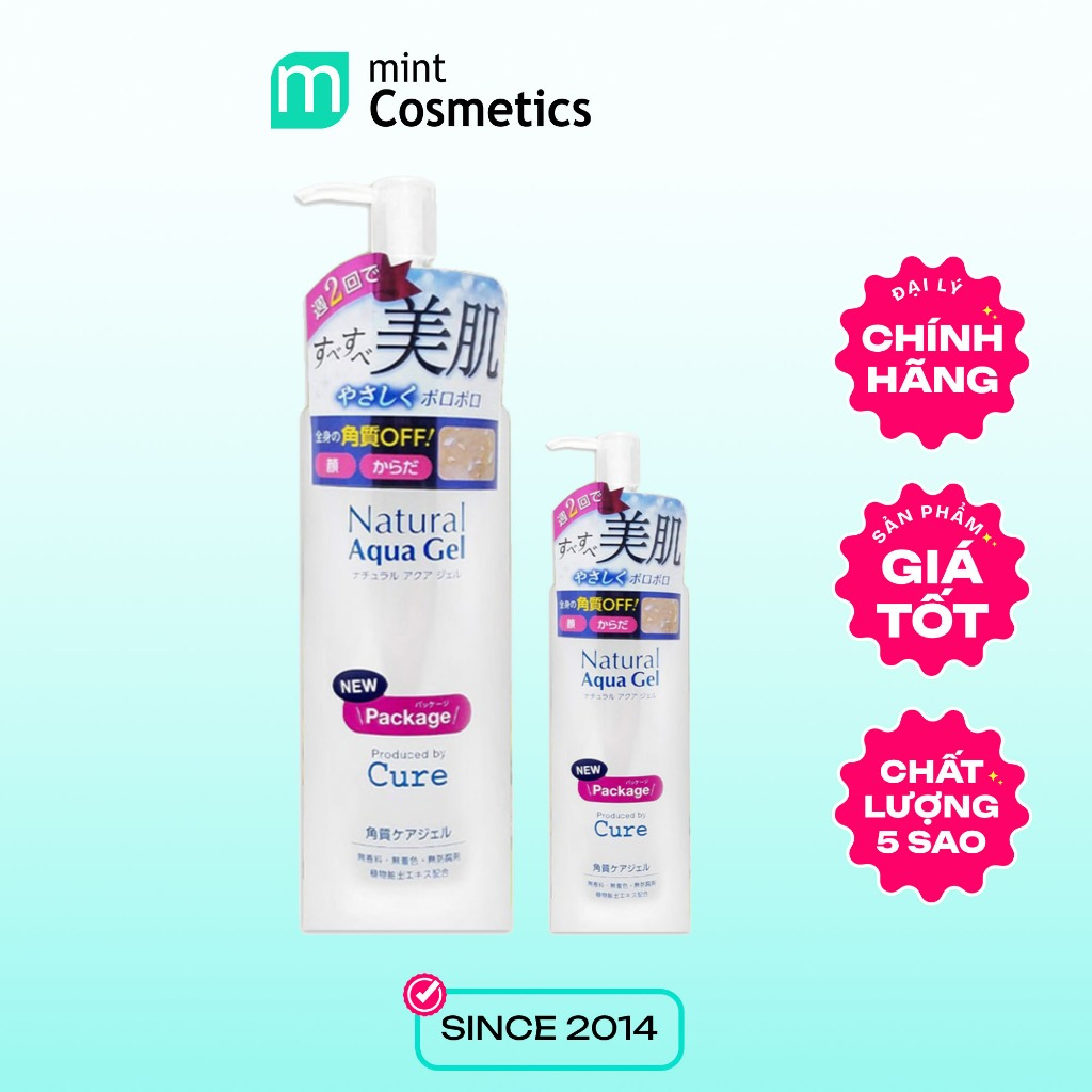 Tẩy Da Chết Cure Natural Aqua Gel