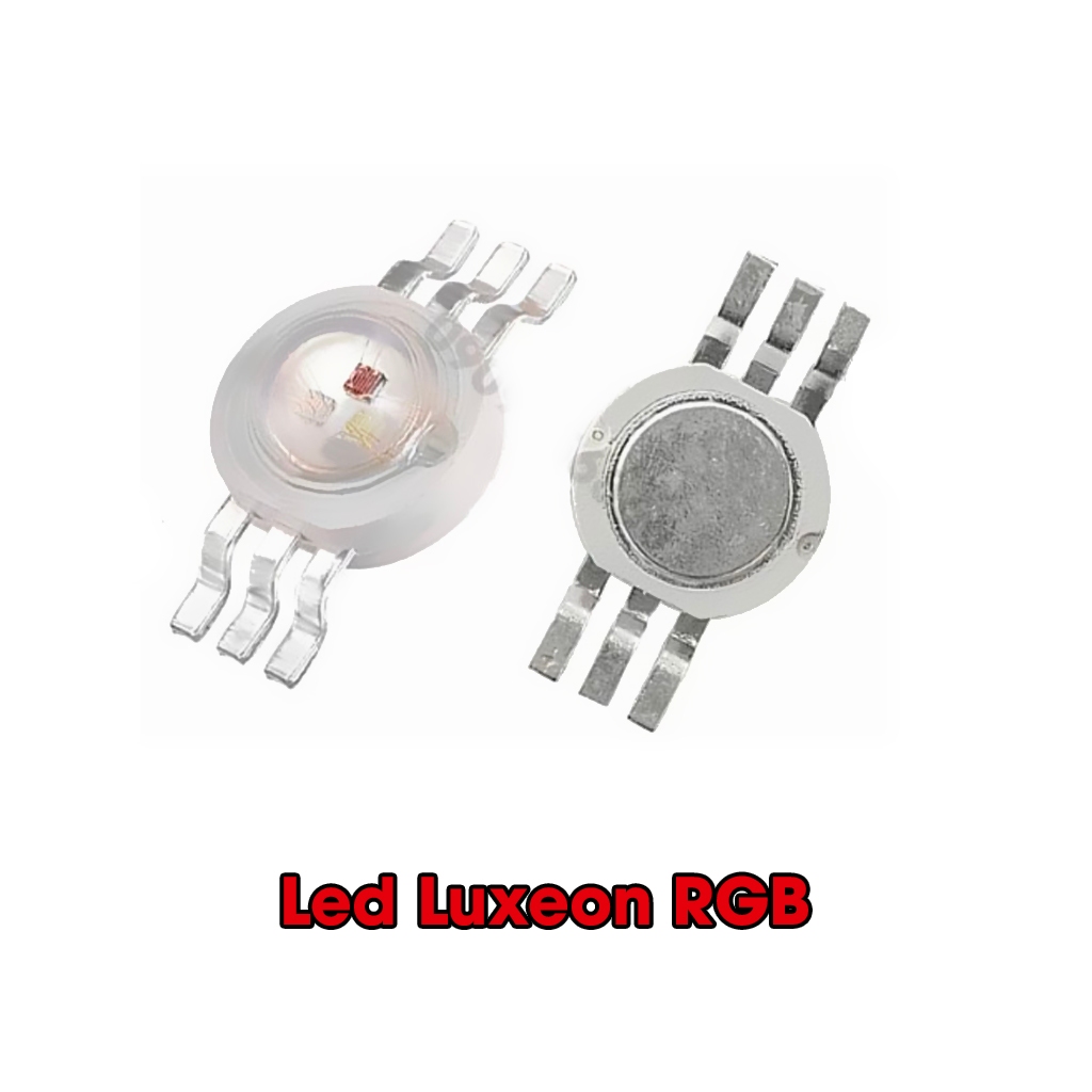 Chip led luxeon rgb 3w 6 chân, 3 trong 1
