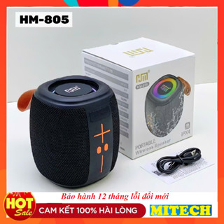 Loa bluetooth HM-805 Không Dây Công Suất Khủng Âm Hay Bass Căng Âm Thanh Siêu Trầm Chống nước