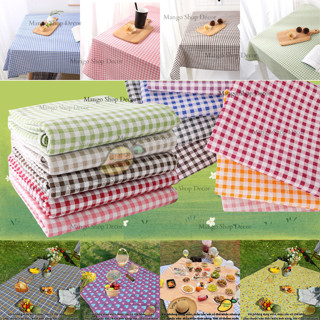  Vải Bố Vải Canvas chụp ảnh caro khăn trải bàn background phông nền trải picnic chụp ảnh 