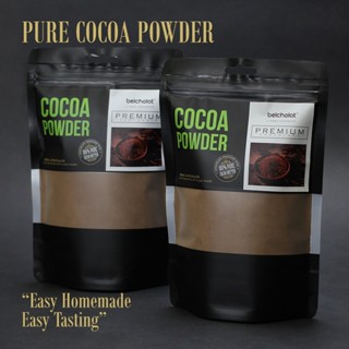  Túi Bột Cacao Belcholat 100% cacao nguyên chất không đường tiện lợi cho pha đồ uống làm bánh tại nhà 