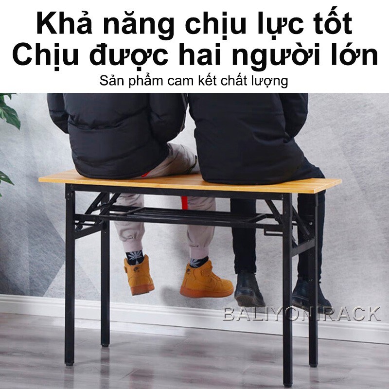 Bali Bàn Làm Việc Gấp Gọn Nhiều Kích Thước Lắp Đặt Nhanh Dùng Ngay Tiện Học Làm Việc | BigBuy360 - bigbuy360.vn