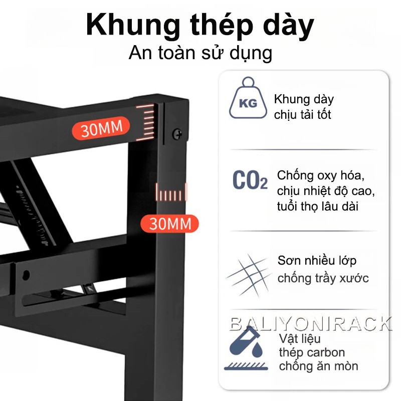 Bali Bàn Làm Việc Gấp Gọn Nhiều Kích Thước Lắp Đặt Nhanh Dùng Ngay Tiện Học Làm Việc | BigBuy360 - bigbuy360.vn