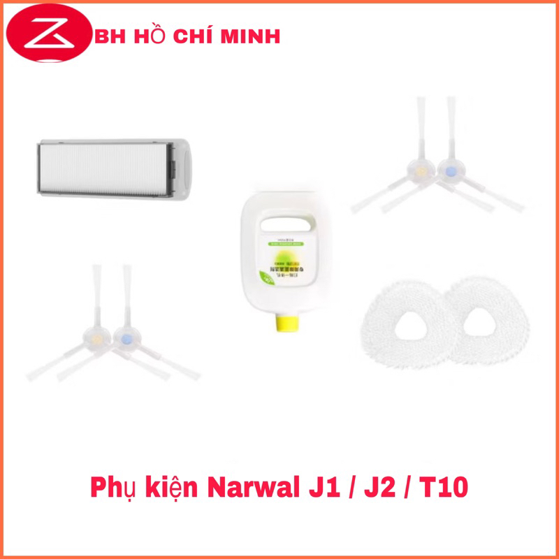 (Hàng chính hãng ) Phụ kiện Robot Narwal J1 / J2 / Narwal T10.