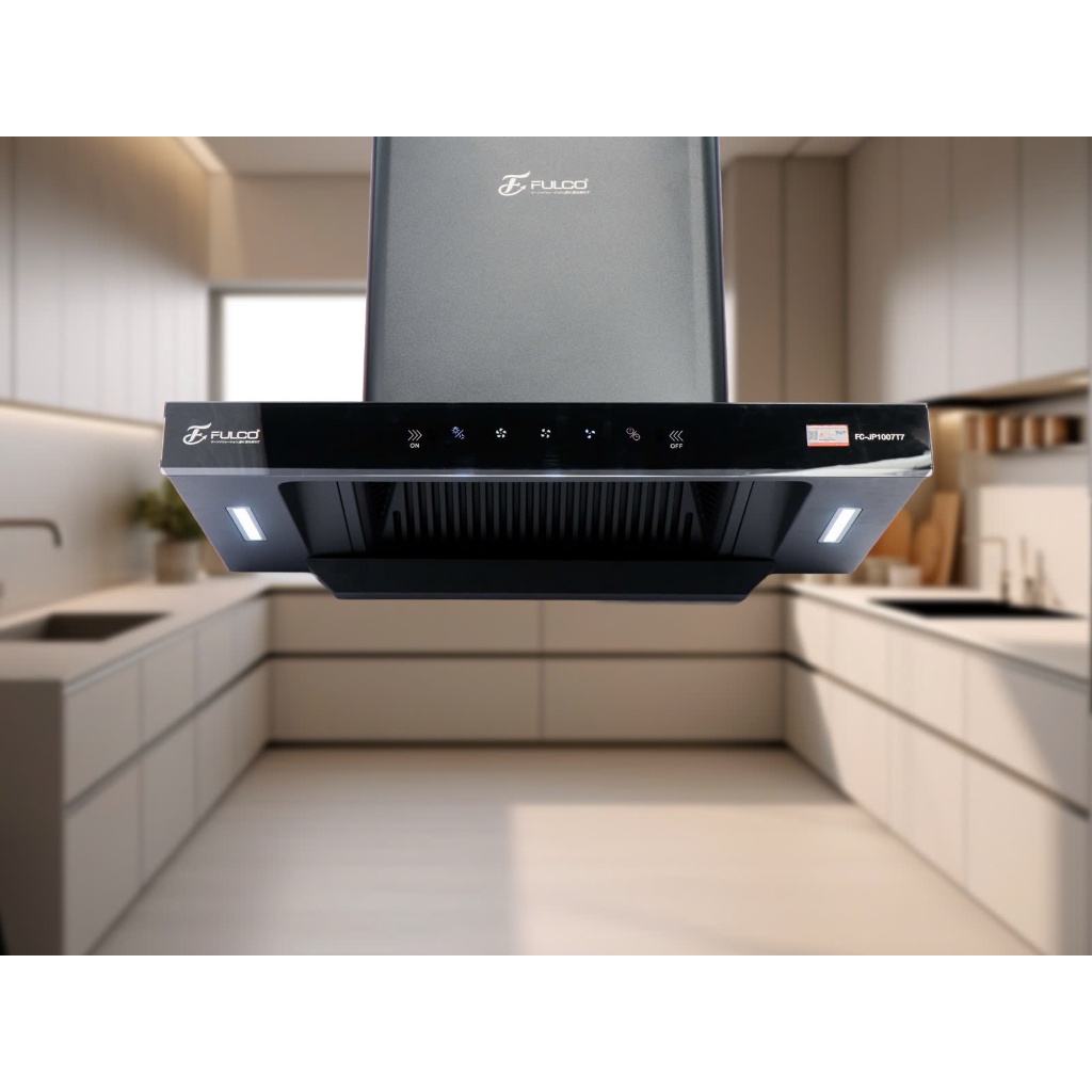 Máy hút mùi FULCO 1007T7 | Tự làm sạch dầu mỡ | Công suất hút lớn | Bảo hành 3 năm tại nhà