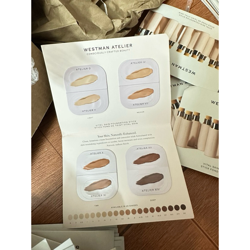 (Mẫu thử) Kem nền Westman atelier vital skin foundation stick