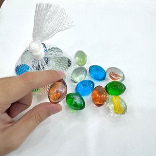 1kg sỏi thủy trang trí decor bể cá nhiều loại, nhiều màu nhiều kích thước