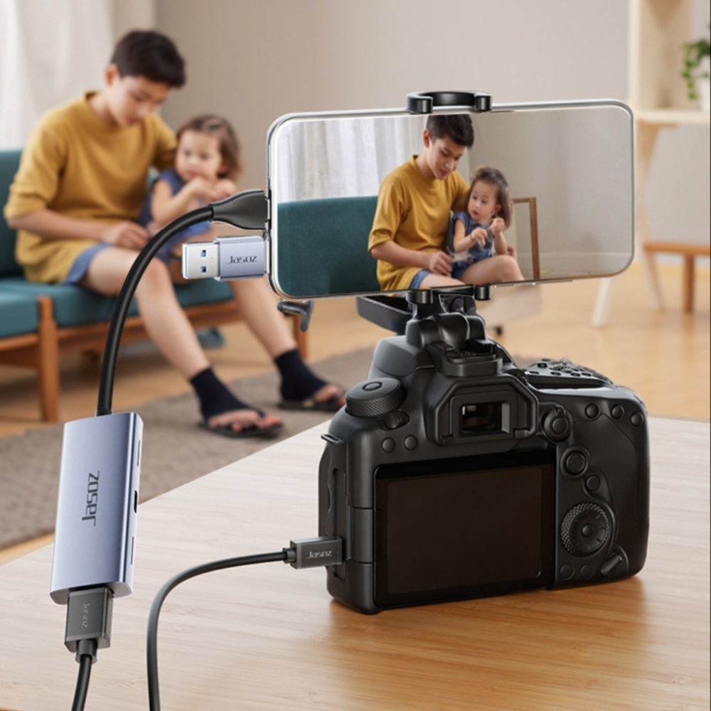HDMI Capture, Video capture card, Card ghi hình chơi game nintendo, Type C + USB 3.0 | BigBuy360 - bigbuy360.vn