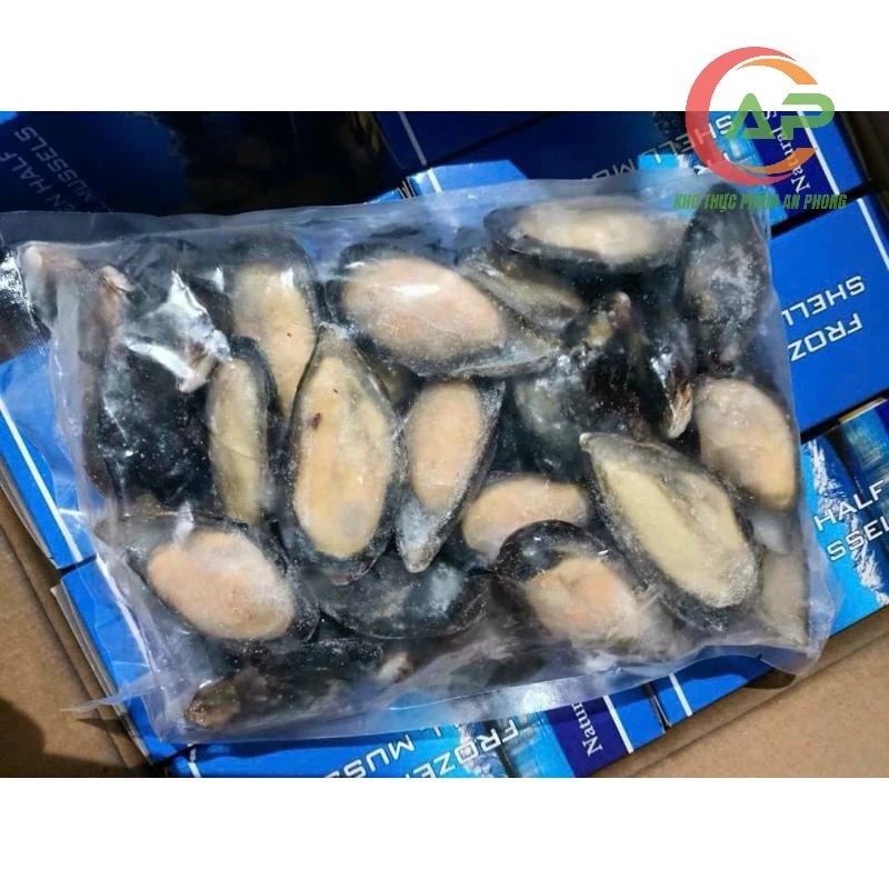 Vẹm Bóc Sẵn Nửa Vỏ New ZeaLand bịch 1kg (giao HỎA TỐC TPHCM)
