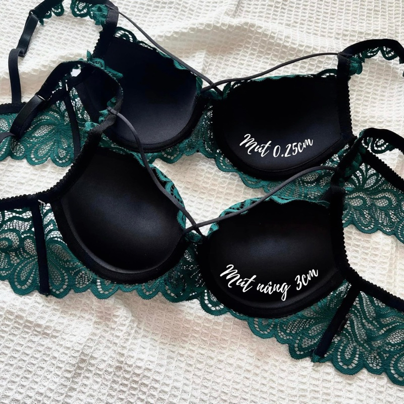 Bộ đồ lót nữ , nội y nữ ren sexy thiết kế croptop, có gọng, nâng ngực thiết kế Gin Lingerie | BigBuy360 - bigbuy360.vn
