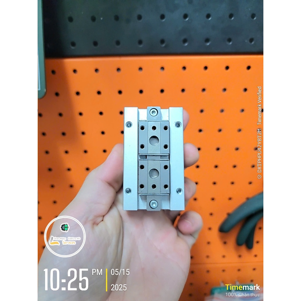 Xylanh kẹp khí nén SMC MHF2 8D/10D/12D/16D/20D/25D - xylanh kẹp định tâm SMC hàng tháo máy Nhật