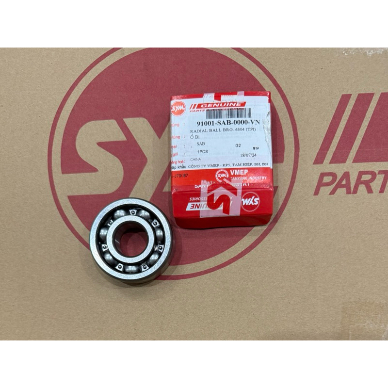 Bạc đạn / Ổ bi 6304 - Chính hãng SYM