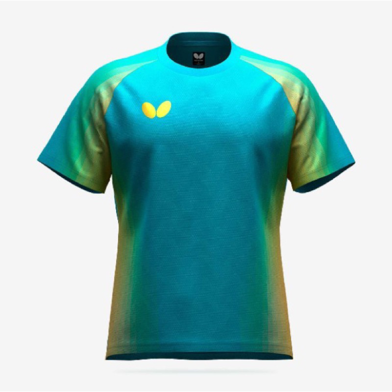 Áo Bóng Bàn Butterfly B JENORA T-SHIRT TURQUOISE BLUE