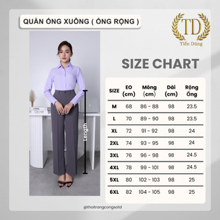 Quần tây nữ ống xuông vừa chất vải dày dặn có độ co giãn tốt lưng cao mặc trên rốn 3cm mã 722