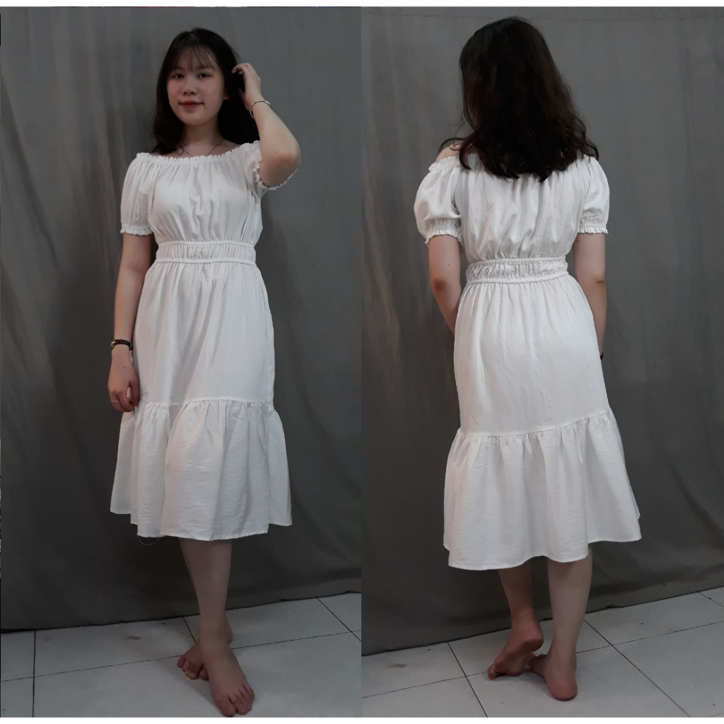 Đầm tay búp,đuôi cá, 45-65 kg