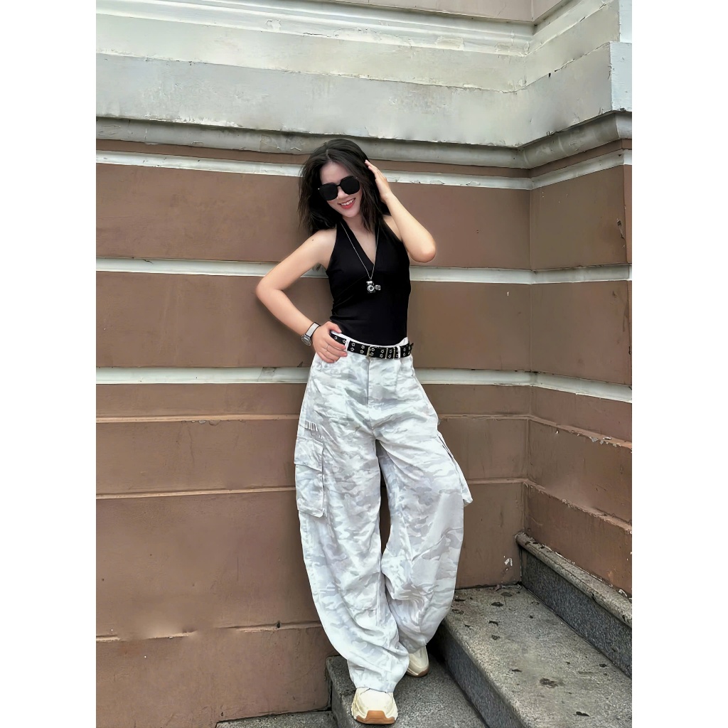 ZBM - Quần CAMO Kaki Ống Rộng Túi Hộp Dáng Cong Hottrend | BigBuy360 - bigbuy360.vn